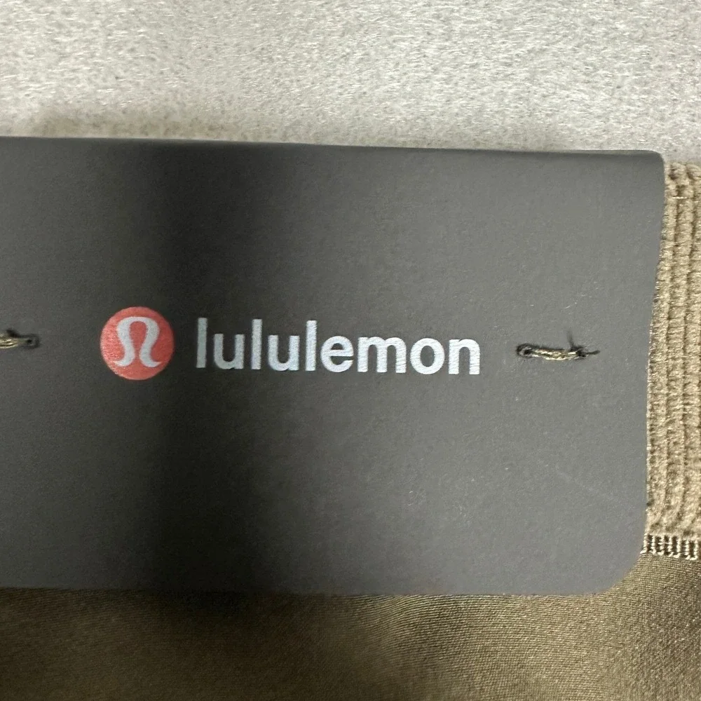 NEW Lululemon ABC Pants Mens 40X32 Olive Brown Relaxed Fit Trouser Cord Corduroy